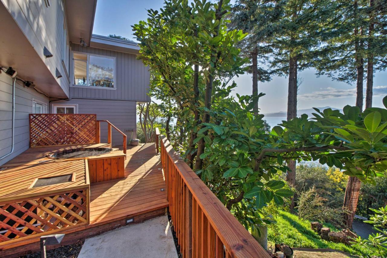 Luxury Studio With Hot Tub And San Francisco Bay Views ริชมอนด์ ภายนอก รูปภาพ